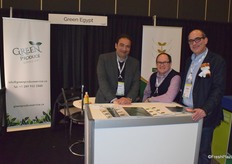 Sherif Attia, Peter Waldock and Karim El-Zanaty from Green Egypt